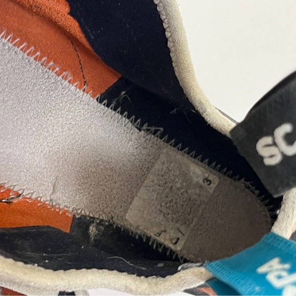 SCARPA Helix Womens 9.5 Mens 8.5 EU 41.5 Mandarin Climbing Shoes Made in Italy - Picture 11 of 16